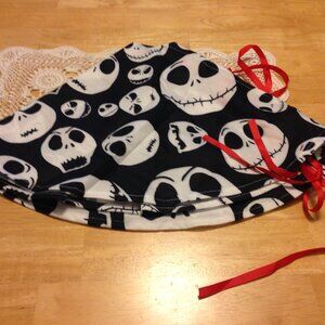 Halloween Tree Skirt or spooky Christmas decor